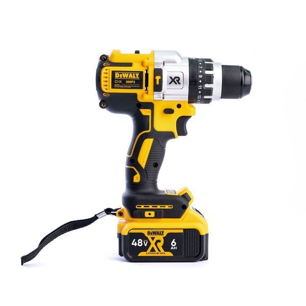 Акумуляторний ударний дриль-шуруповерт DeWalt  (48V, 6AH) Безщітковий із великим набором Деволт 52354 фото
