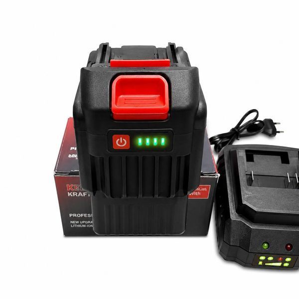 Krafftec Germany PRO 52V 6Ah &mdash; комплект із 2 акумуляторів та зарядного пристрою 2345678230 фото