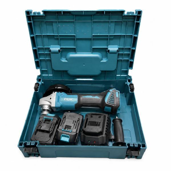 Потужна акумуляторна болгарка DUK 48V 6Ah &mdash; 2 акумулятори + кейс 2345678229 фото