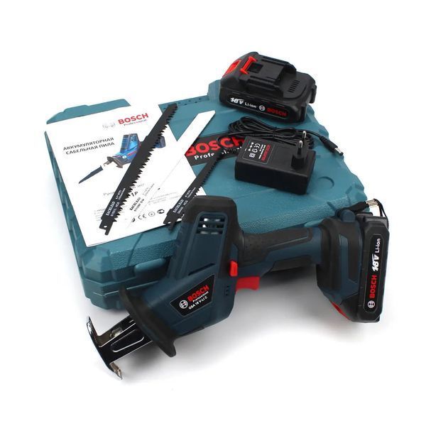 Акумуляторна сабельна пила Bosch GSA 18V-LI C (18V 5Ah) Сабельна АКБ пила Бош 12377 фото