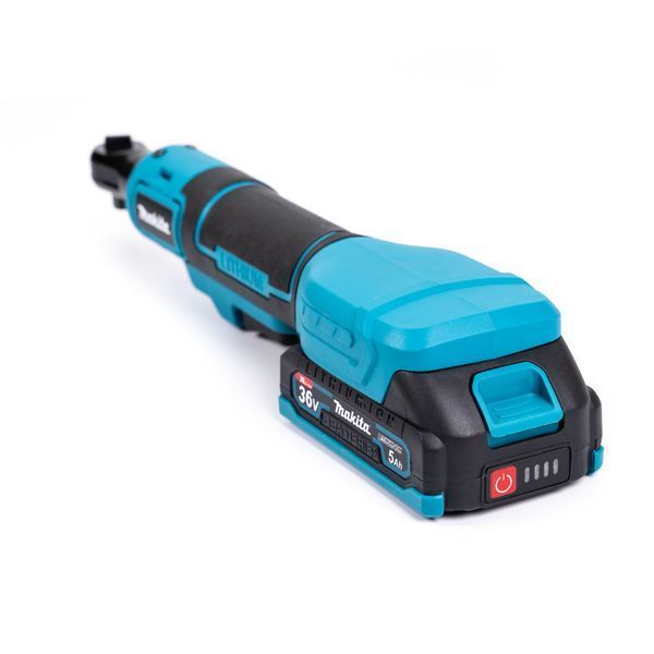 Угловой аккумуляторный гайковерт трещотка Makita 36V 5Ah бесщеточный 123133 фото