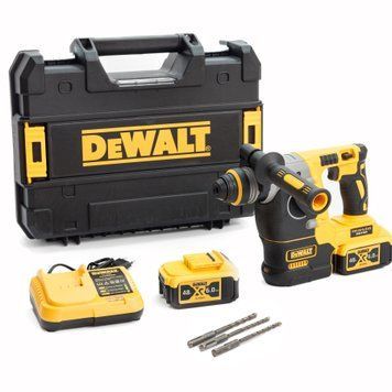 Безщітковий акумуляторний перфоратор DeWalt (48V, 6 AH) Потужний перфоратор Деволт з 2 АКБ | Макс. діаметр свердління ( коронка): - 68 мм | Тип живлення: - акумулятор (літій-іонний): - 48V/6.0Ah | Тип патрона: - SDS-Plus, Гарантия 3 года eb-1106-2 фото