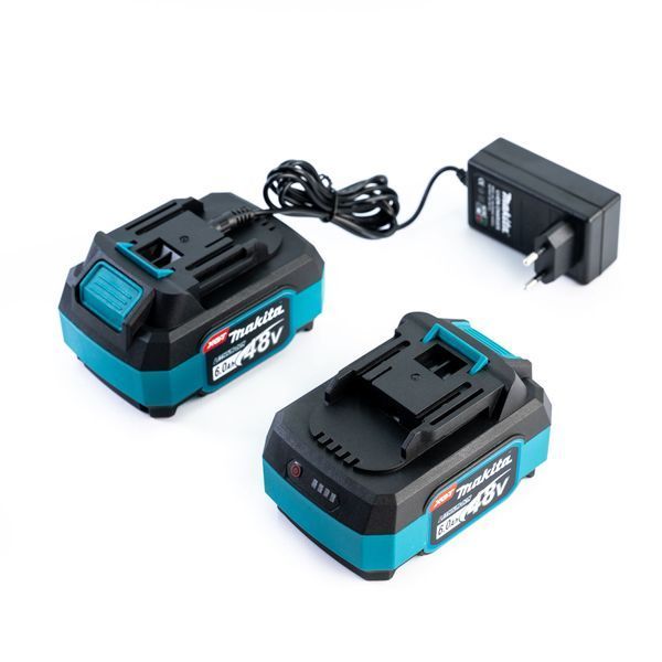 Бесщеточный аккумуляторный набор Makita 2в1 48V 6Ah (Ударный шуруповерт+Болгарка) Макита 12321 фото
