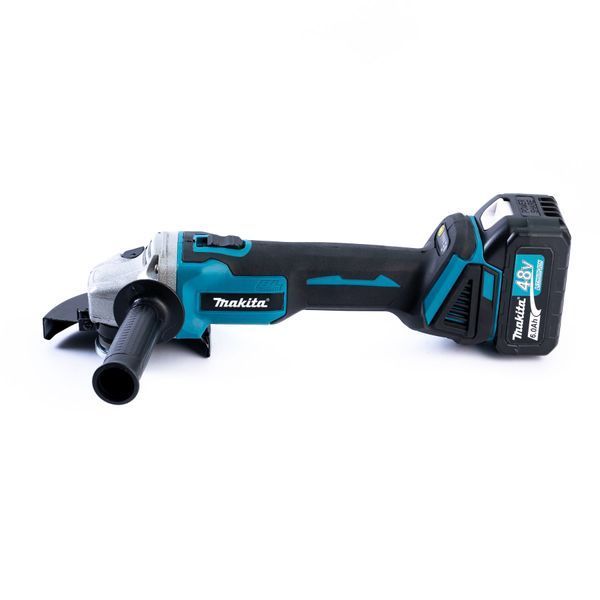 Безщіткова акумуляторна болгарка Makita (48V, 6 А/год) Кутова шліфмашина Макіта з двома АКБ 163325 фото