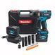 Акумуляторний безщітковий ударний гайковерт Makita 1000Hm (48V, 9AH) з набором головок Макіта | Потужність: - 48В | Ємність АКБ: - 9.0Ah | Число обертів: 0-2500 об/хв | Число ударів - 0-2900 уд./хв | Тип двигуна - безщітковий, Гарантия 3 года eb-1108-1 фото 2