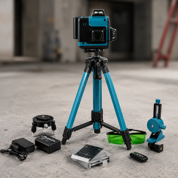 Makita лазерний нівелір 3D/4D &mdash; швидка розмітка без помилок | Практичний вибір для дому | Універсальний у застосуванні | Комфортний хват та керування | Довговічна конструкція | Перевірена якість | перевірено | якісно | надійно, Гарантія 3 роки 123456893-2 фото