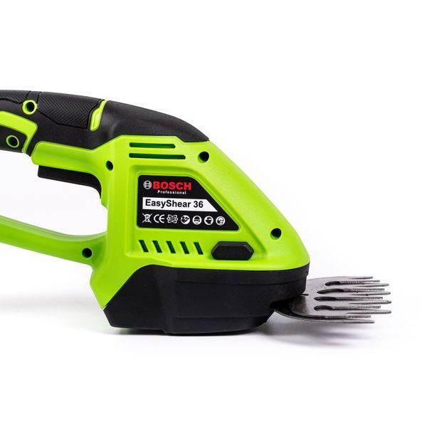 Аккумуляторные ножницы-кусторез Bosch EasyShear 36 (36V, 5Ah) Садовые АКБ ножницы Бош для травы и кустов 12397 фото