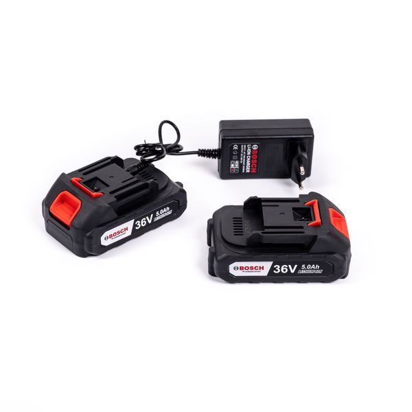Аккумуляторные ножницы-кусторез Bosch EasyShear 36 (36V, 5Ah) Садовые АКБ ножницы Бош для травы и кустов 12397 фото