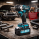 Бесщеточный аккумуляторный ударный гайковерт Makita  (48V, 6AH) Мощный гайковерт Макита с насадками 1232 фото 1