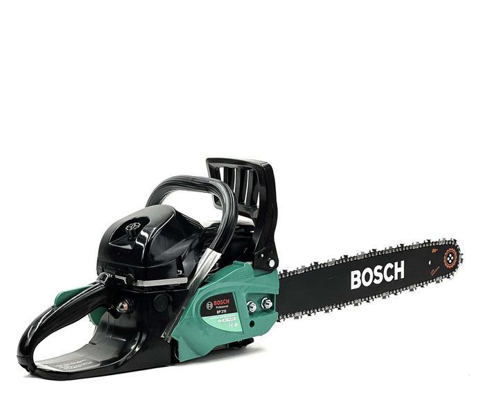 Потужна Бензопила BOSCH із шиною 45 см (6,5 кВт 58 см3) Бензинова ланцюгова пила Бош для саду | Робочий об'єм циліндра - 58 см3 | Потужність - 6.5 кВт | Крок ланцюга - 0,325" | Довжина шини - 45 см | Об'єм оливного бака: 260 мл, Гарантія 3 роки 523655-1 фото