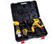 Набір акумуляторний DeWalt 3в1 48 V (Шурупокрут +Перфоратор +Болгарка) АКБ набір Деволт | Максимальна кількість обертів: 0-2800 об/хв | Максимальний крутний момент: 52 Hm | Тип патрона: швидкозатискний | Час заряджання: 90 хв., Гарантія 3 роки 12370-1 фото 19
