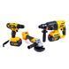 Набір акумуляторний DeWalt 3в1 48 V (Шурупокрут +Перфоратор +Болгарка) АКБ набір Деволт | Максимальна кількість обертів: 0-2800 об/хв | Максимальний крутний момент: 52 Hm | Тип патрона: швидкозатискний | Час заряджання: 90 хв., Гарантія 3 роки 12370-1 фото 15