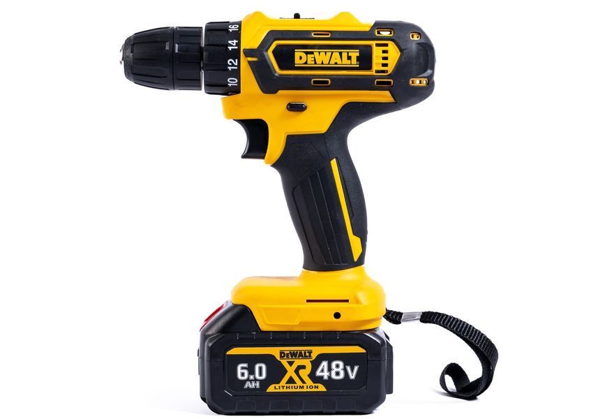 Набір акумуляторний DeWalt 3в1 48 V (Шурупокрут +Перфоратор +Болгарка) АКБ набір Деволт | Максимальна кількість обертів: 0-2800 об/хв | Максимальний крутний момент: 52 Hm | Тип патрона: швидкозатискний | Час заряджання: 90 хв., Гарантія 3 роки 12370-1 фото