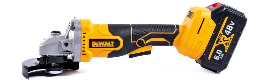 Набір акумуляторний DeWalt 3в1 48 V (Шурупокрут +Перфоратор +Болгарка) АКБ набір Деволт | Максимальна кількість обертів: 0-2800 об/хв | Максимальний крутний момент: 52 Hm | Тип патрона: швидкозатискний | Час заряджання: 90 хв., Гарантія 3 роки 12370-1 фото