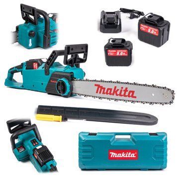 Безщіткова акумуляторна пила ланцюгова Makita 36V 9Ah, шина 45 см + 2 АКБ | Перевірена якість | Зручний у використанні | Підходить для щоденних завдань | Стабільна та надійна робота | Практичний вибір для дому | перевірено | якісно, Гарантія 3 роки 123152-1 фото