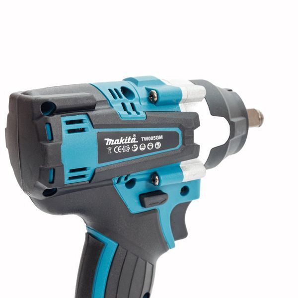 Безщітковий акумуляторний ударний гайковерт Makita (48V, 6AH) Потужний гайковерт Макіта з насадками | Потужність: - 48В | Ємність АКБ: - 6.0Ah | Число обертів: 0-2600 об/хв | Число ударів - 0-3100 уд./хв | Тип двигуна - безщітковий, Гарантія 3 роки eb-1109-1 фото