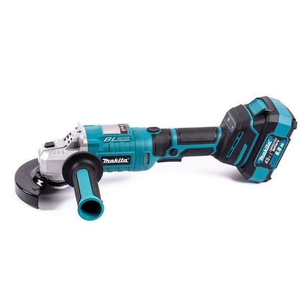 Безщітковий акумуляторний набір Makita 2в1 48 V Ударний шурупокрут +Болгарка PRO АКБ Макіта 12389 фото