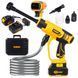 Акумуляторна міні-мийка DeWalt 36V 6Ah 40 бар Безщіткова ручна АКБ мийка для автомобіля 123126 фото 2