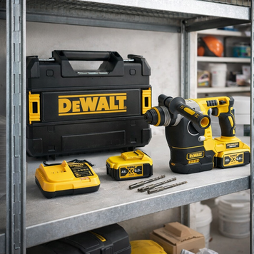 Безщітковий акумуляторний перфоратор DeWalt (48V, 6 AH) Потужний перфоратор Деволт з 2 АКБ | Макс. діаметр свердління ( коронка): - 68 мм | Тип живлення: - акумулятор (літій-іонний): - 48V/6.0Ah | Тип патрона: - SDS-Plus, Гарантія 3 роки 15115-2 фото