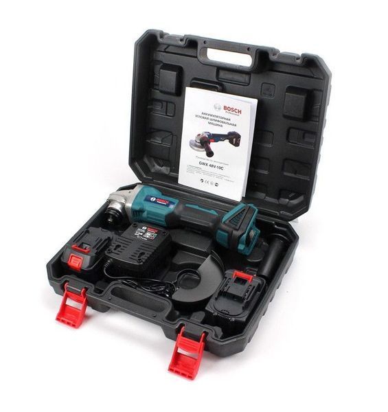 Акумуляторна болгарка Bosch  (48V, 125 мм) Потужна кутова шліфмашина Бош 48v 125 мм 1002941212 фото