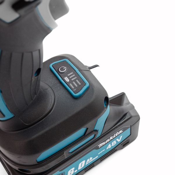 Безщітковий акумуляторний ударний гайковерт Makita (48V, 6AH) Потужний гайковерт Макіта з насадками | Підсвітка робочої зони: - є | Індикатор заряду: - є | Реверс: - є | Кількість режимів роботи: - 2 | Час заряджання: - 1,5 година, Гарантия 3 года eb-1109-2 фото