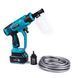 Акумуляторна міні-мийка Makita 36V 6Ah 40 бар Безщіткова ручна АКБ мийка для автомобіля 123125 фото 8