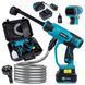 Акумуляторна міні-мийка Makita 36V 6Ah 40 бар Безщіткова ручна АКБ мийка для автомобіля 123125 фото 1