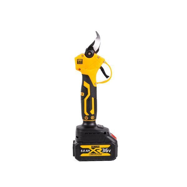 Акумуляторний секатор DeWalt садові ножиці 36V 5Ah 30 мм безщітковий з 2 АКБ 123159 фото