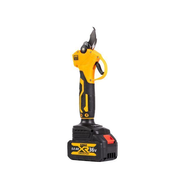 Акумуляторний секатор DeWalt садові ножиці 36V 5Ah 30 мм безщітковий з 2 АКБ 123159 фото