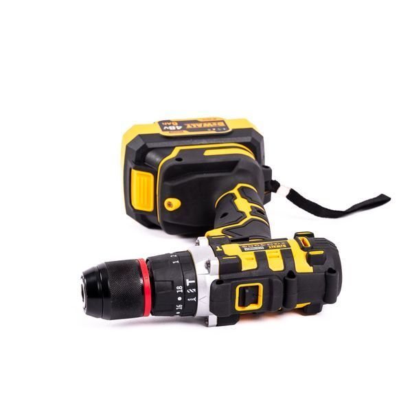 Акумуляторний безщітковий набір DeWalt 2в1 48 V 6 Ah Шурупокрут +Болгарка АКБ набір Деволт 12391 фото