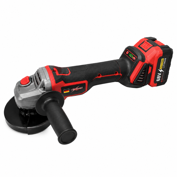 Профессиональный набор MaxPower Germany 2в1 &mdash; болгарка + гайковёрт, 128V 2345678206 фото