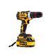 Акумуляторний безщітковий набір DeWalt 2в1 48 V 6 Ah Шурупокрут +Болгарка АКБ набір Деволт 12391 фото 5