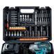 Акумуляторний безщітковий ударний гайковерт Makita 1000Hm (48V, 9AH) з набором головок Макіта 15214 фото 14