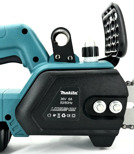 Аккумуляторная цепная пила Makita 36V 6Ah - шина 30 см, автосмена цепи | Официальная гарантия производителя | Быстрая доставка по Украине | Профессиональный инструмент для дома и бизнеса | Товар в наличии на складе, Гарантия 3 года 123140-2 фото