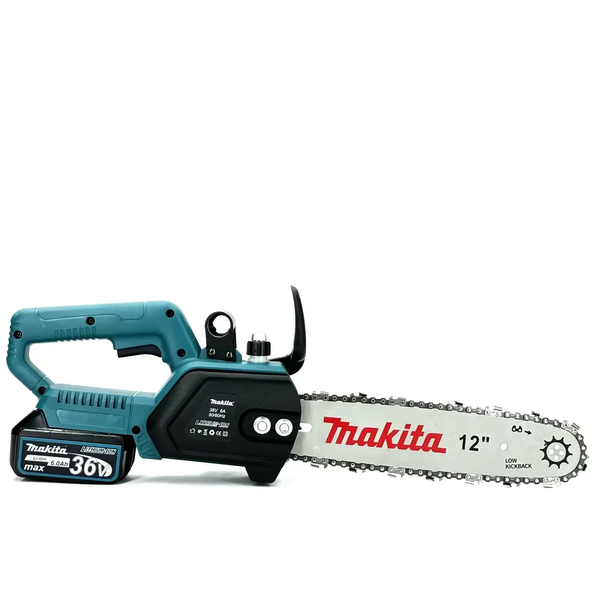Аккумуляторная цепная пила Makita 36V 6Ah - шина 30 см, автосмена цепи | Официальная гарантия производителя | Быстрая доставка по Украине | Профессиональный инструмент для дома и бизнеса | Товар в наличии на складе, Гарантия 3 года 123140-2 фото