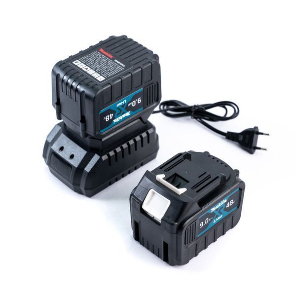 Акумуляторний безщітковий ударний гайковерт Makita  1000Hm (48V, 9AH) з набором головок Макіта 15214 фото