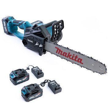 Аккумуляторная пила Makita (48V, 6Ah) Бесщеточная пила Макита с шиной 40см и с бесключевой натяжкой eb-1165 фото