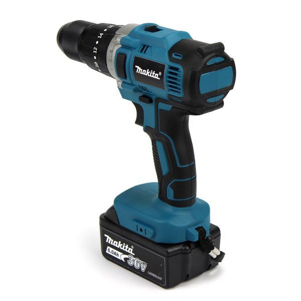 Ударний безщітковий шуруповерт Makita  (36V, 6AH). Акумуляторний дриль-шуруповерт із ударом Макіта 1000552 фото