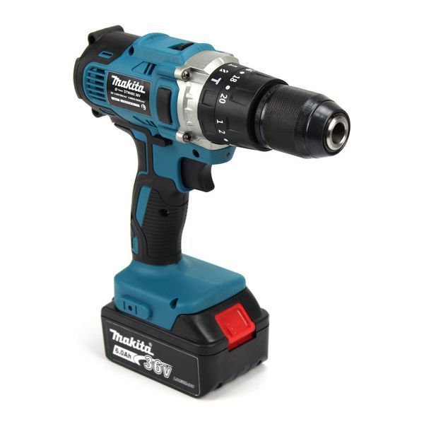 Ударний безщітковий шуруповерт Makita  (36V, 6AH). Акумуляторний дриль-шуруповерт із ударом Макіта 1000552 фото