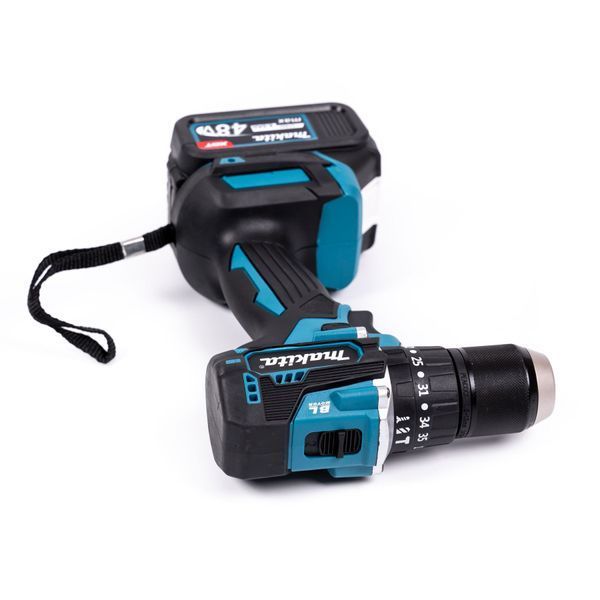 Акумуляторний набір 6в1 Makita 48V (Шуруповерт, Гайковерт, Секатор, Перфоратор, Міні-пила, Болгарка) Комплект Макіта з 3 АКБ 123122 фото