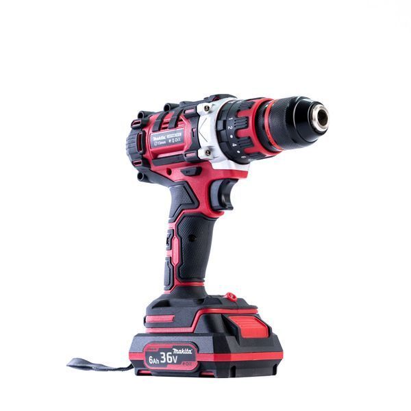 Ударний безщітковий акумуляторний дриль-шуруповерт Makita (36V, 6 AH) Макіта з металом патроном 13 мм 12324 фото
