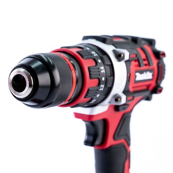 Ударний безщітковий акумуляторний дриль-шуруповерт Makita (36V, 6 AH) Макіта з металом патроном 13 мм 12324 фото