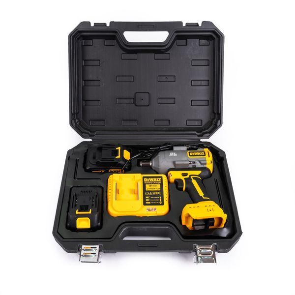 Бесщеточный ударный гайковерт DeWalt 48V 6Ah, 1350 Nm мощный, для тяжелых работ | Подсветка рабочей зоны: є | Индикатор заряда: є | Реверс: є | Количество режимов: 3 | Время зарядки: 1,5 години | Вес: 3,2 кг | Напруга: 48 В, Гарантия 3 года 123130-2 фото