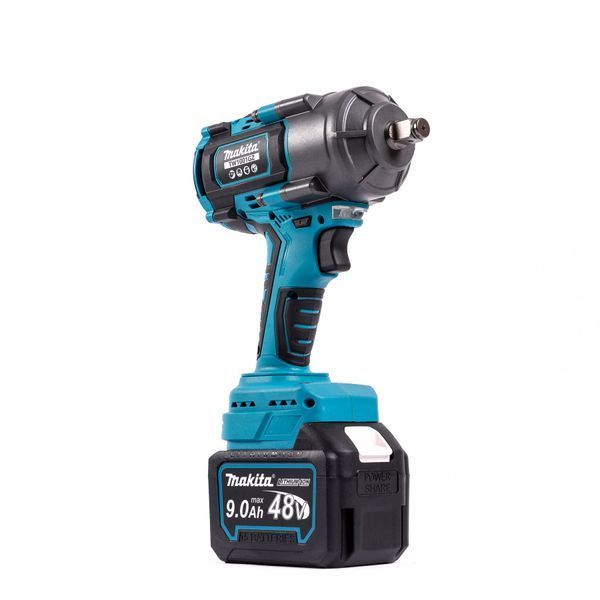Акумуляторний гайковерт безщітковий ударний Makita 1000Hm (48V, 9AH) з набором головок Макіта | Підсвітка робочої зони: є | Індикатор заряду: є | Реверс: є | Кількість режимів роботи: 3 | Час заряджання: 1,5 година | Вага: 3 кг, Гарантия 3 года eb-1189-2 фото