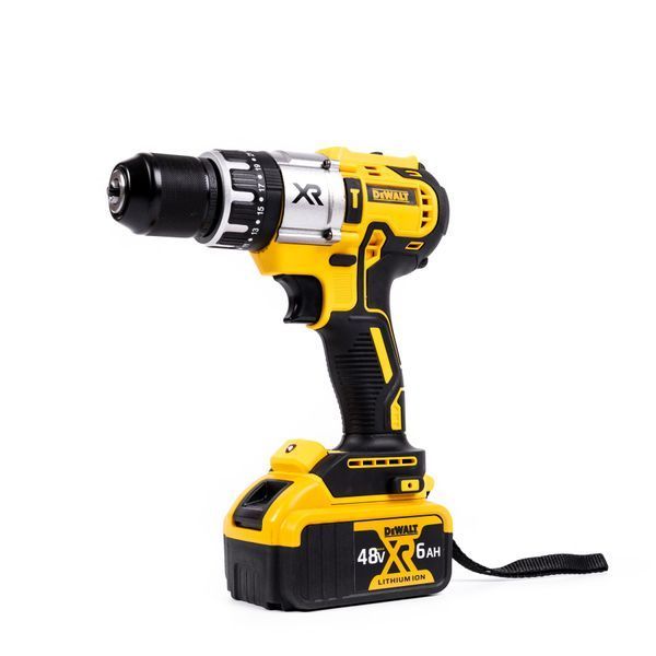 Набор DeWalt 2в1 аккумуляторный (48V 6Ah) Шуруповерт  + Болгарка бесщеточнаяНабор Деволт с 2 АКБ 123118 фото