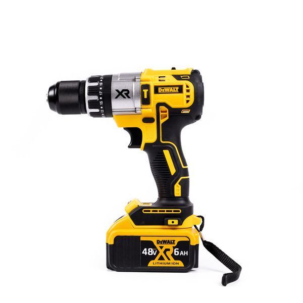 Набор DeWalt 2в1 аккумуляторный (48V 6Ah) Шуруповерт  + Болгарка бесщеточнаяНабор Деволт с 2 АКБ 123118 фото