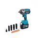 Акумуляторний гайковерт безщітковий ударний Makita 1000Hm (48V, 9AH) з набором головок Макіта | Підсвітка робочої зони: є | Індикатор заряду: є | Реверс: є | Кількість режимів роботи: 3 | Час заряджання: 1,5 година | Вага: 3 кг, Гарантия 3 года eb-1189-2 фото 12