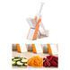 Мультислайсер терка для овочів Brava Spring Slicer 9462 9462 фото