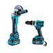 Безщітковий акумуляторний набір Makita 2в1 48 V 6 Ah (Ударний шуруповерт+Болгарка) Макіта 12321 фото 3