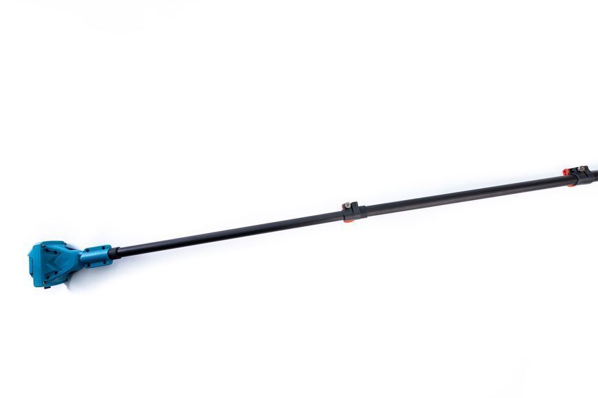 Набір Makita 3в1 ( 36 V 5 Ah) Мініпила +Секатор +телескопічна штанга 3 м Висоторіз Макіта | Натягування ланцюга: ключова | Об'єм оливного бака: 75 мл | Автоматичне змащення ланцюга: є | Вага: 1.2 кг | Крок ланцюга: 1/4", Гарантия 3 года eb-1121-2 фото